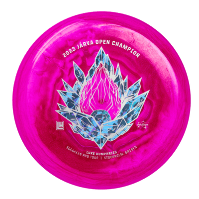 Prodigy A5 750 Spectrum Glimmer Plastic - Luke Humphries - Järva Open "Crystal Inferno" Stamp