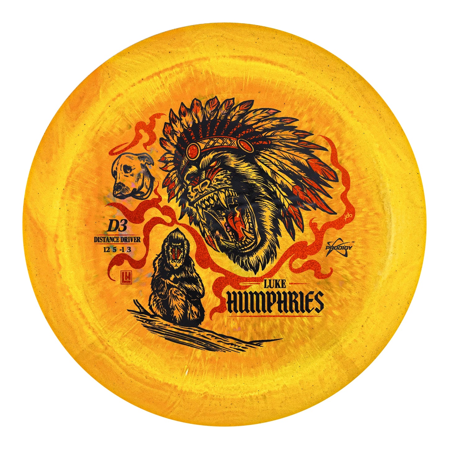 Prodigy D3 500 Spectrum Plastic - Luke Humphries 2026 Signature Series