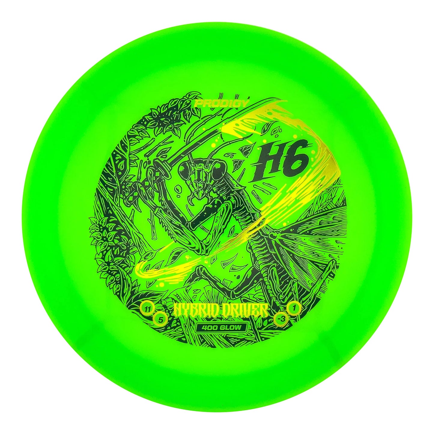Prodigy H6 400 Glow Plastic - Slasher Stamp