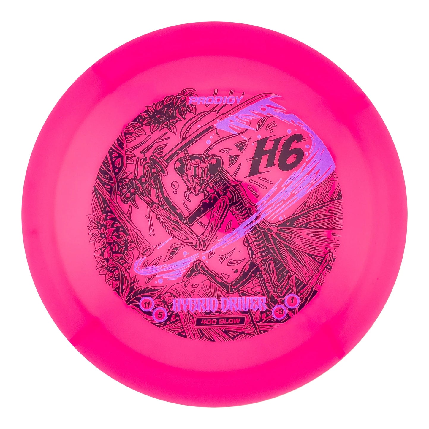Prodigy H6 400 Glow Plastic - Slasher Stamp