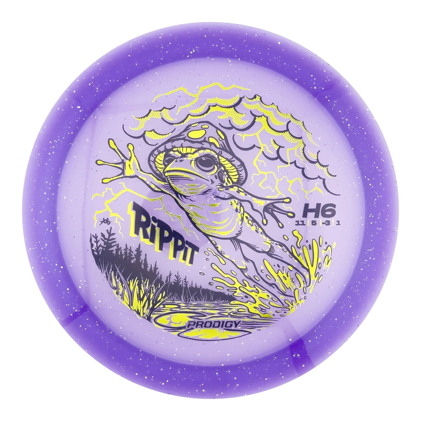 Prodigy H6 750 Glimmer Plastic - Rippit Reborn Stamp