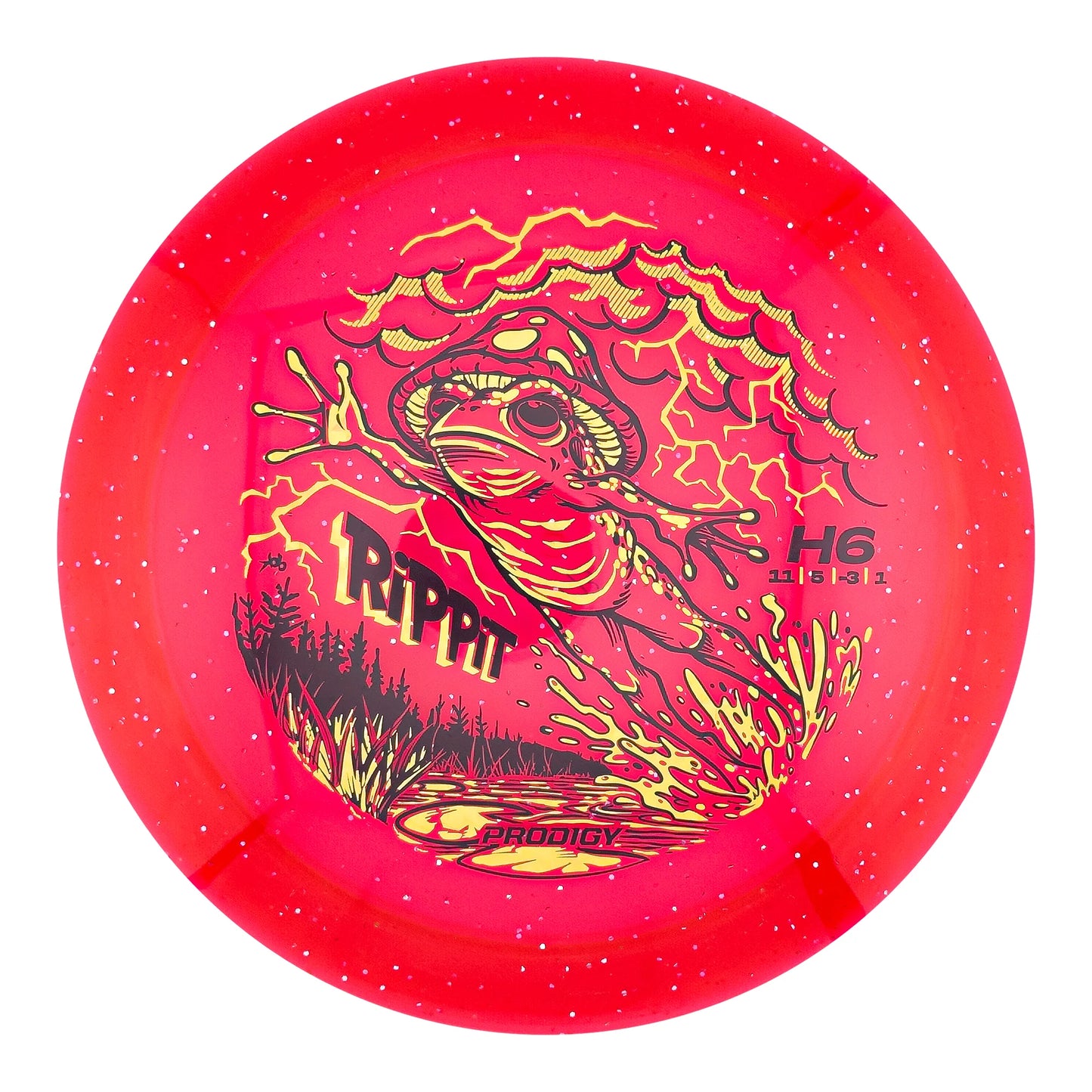 Prodigy H6 750 Glimmer Plastic - Rippit Reborn Stamp
