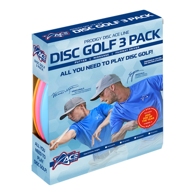 ACE Line Disc Golf 3 Pack (Lightweight).